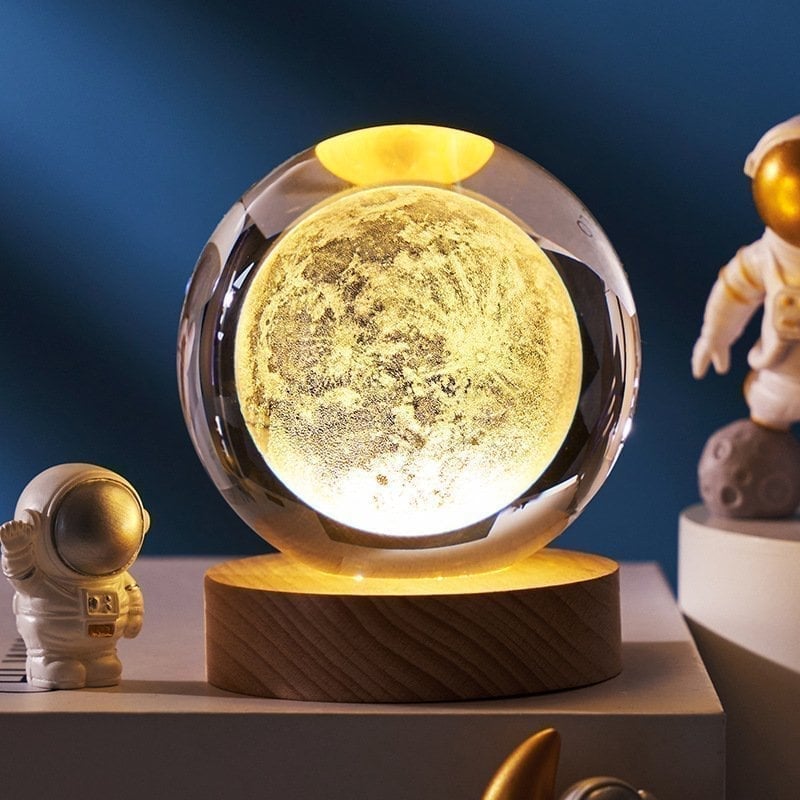 (🔥Hot Sale🔥) 3D Planet Crystal Ball🪐